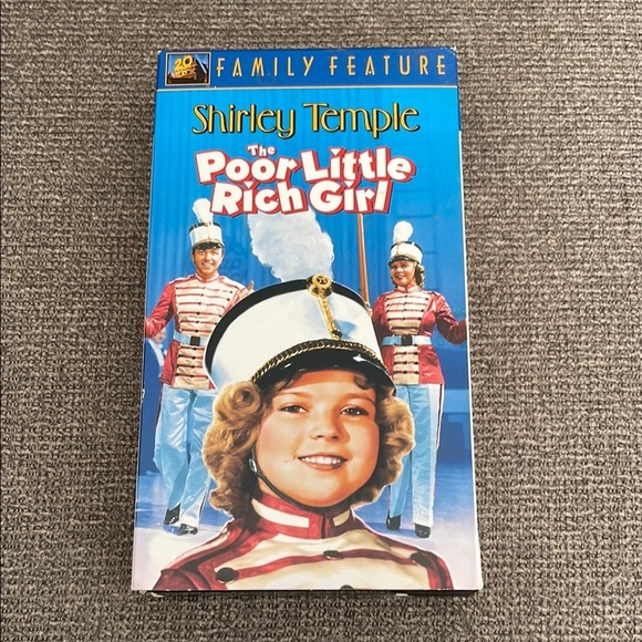 5/$25 Shirley Temple VHS The Poor Little Rich Girl 1936 20th Century - Picture 4 of 4